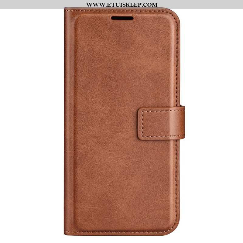 Etui Folio do iPhone 15 Styl Skórzany